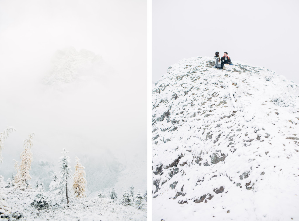 North Cascades Sunrise Engagement Session